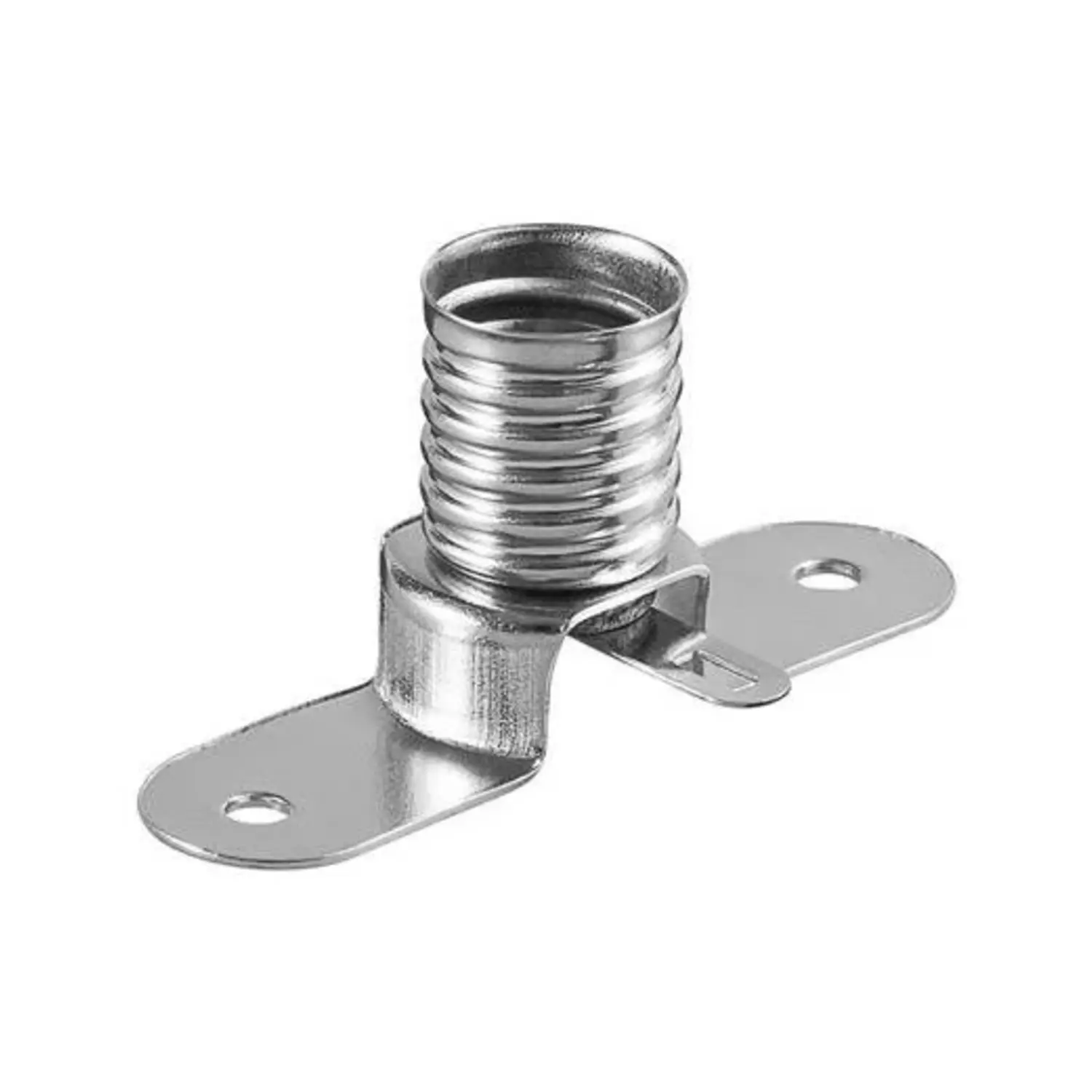 foto del prodotto goobay portalampada metallo rialzato con alette mini porta lampada e10