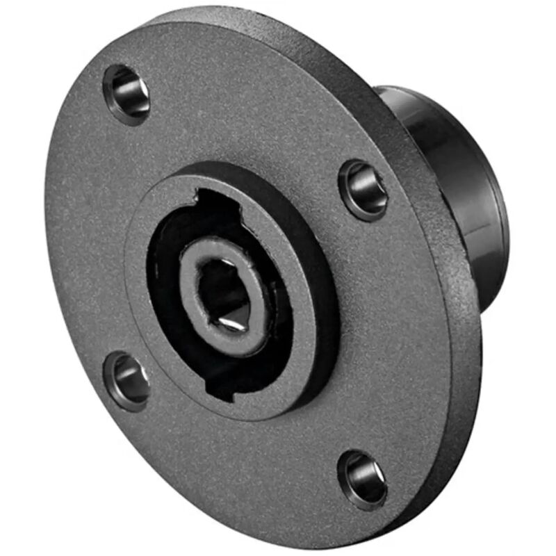 foto del prodotto goobay presa audio speak on altoparlanti 4 poli da incasso pannello tonda
