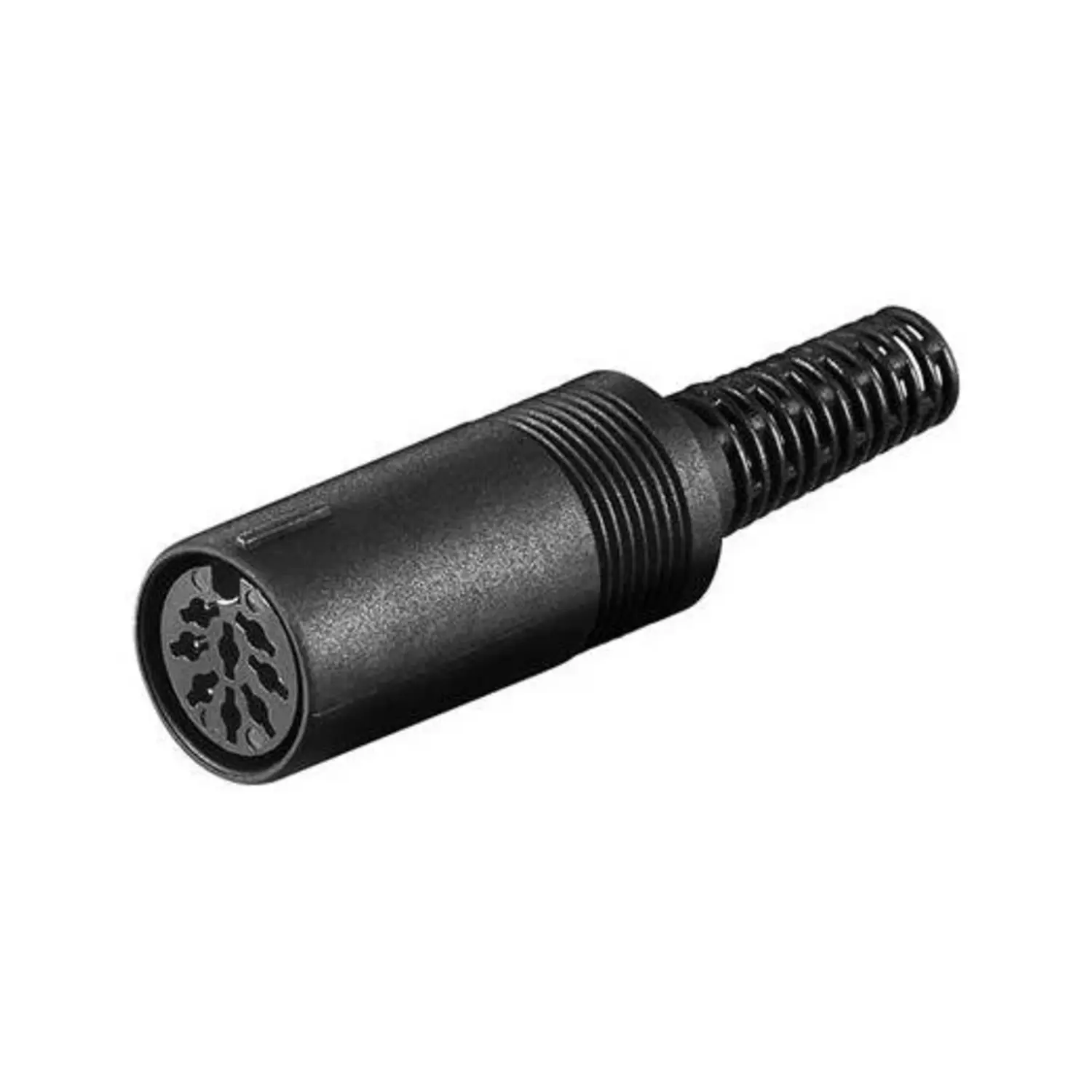 foto del prodotto goobay presa audio volante din 8 pin 270 gradi in plastica con guidacavo