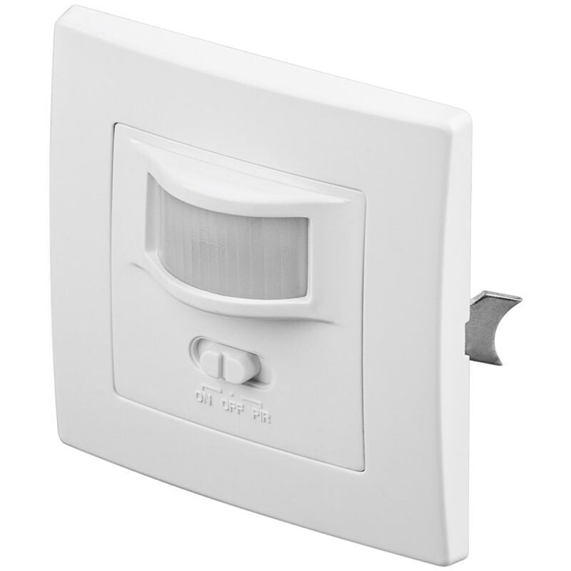 foto del prodotto goobay rilevatore di movimento a infrarossi, per installazione a parete ad incasso, rilevamento a 160 , portata 9 m, per interni ip20 , adatto ai