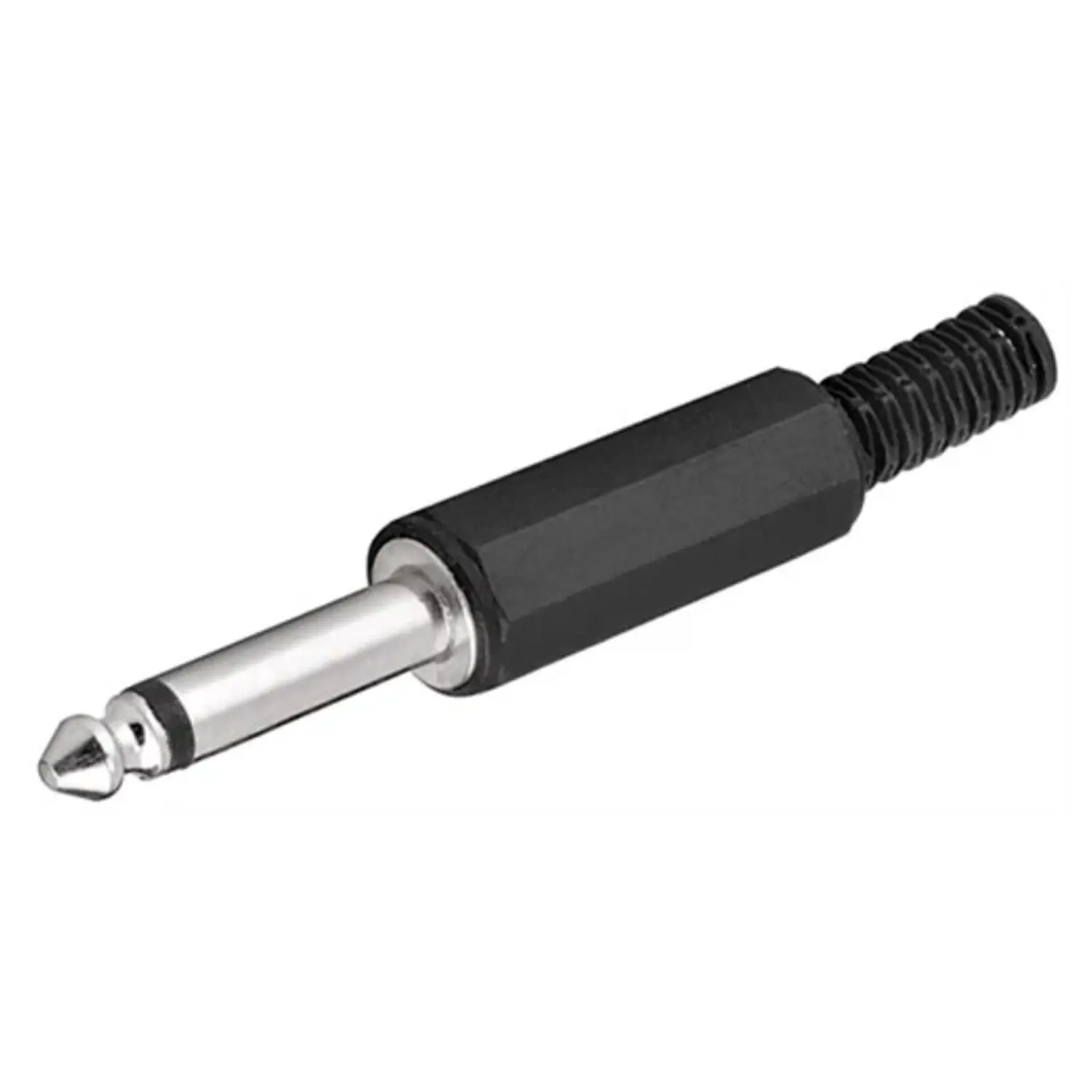 foto del prodotto goobay spina jack 6.35 mm con guida cavo mono volante connettore audio