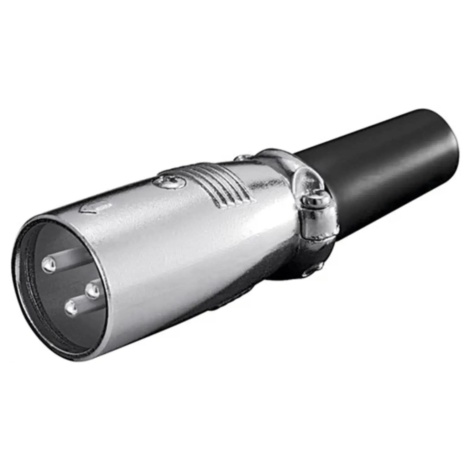 foto del prodotto goobay spina per microfono canon xlr 3 poli connettore maschio