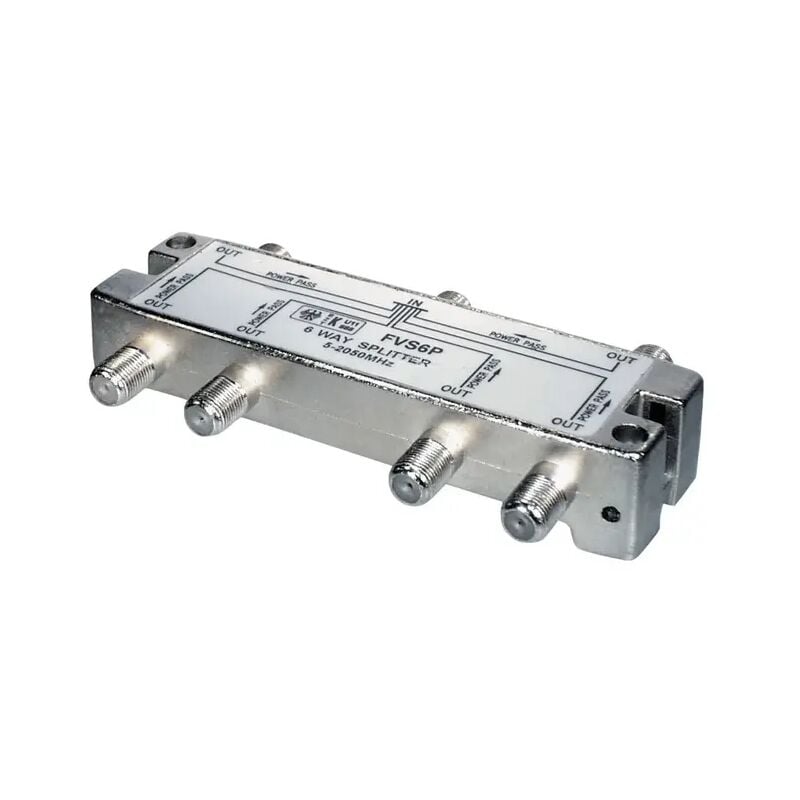 foto del prodotto goobay splitter derivatore sat tv 5 2400 mhz digitale terrestre 1 pezzo 1 ingresso 6 uscite
