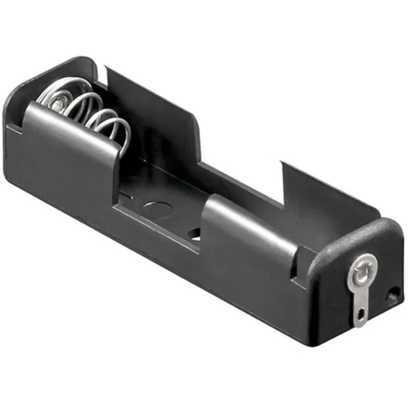 foto del prodotto goobay supporto per 1 batteria stilo aa collegamento saldare portabatteria