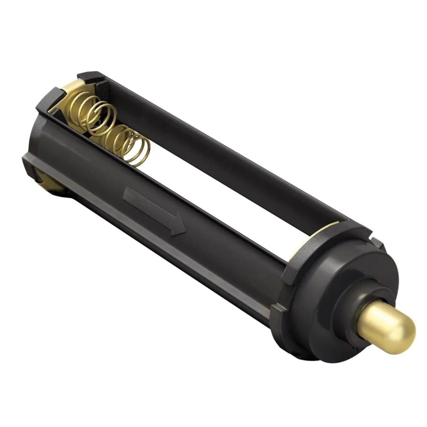 foto del prodotto goobay supporto per 3 x batterie mini stilo aaa cilindrico