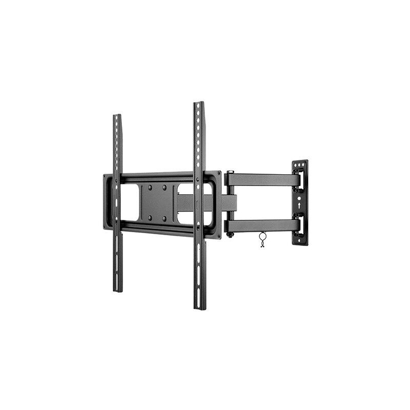 foto del prodotto goobay supporto tv a parete basic fullmotion m , per televisori da 32 a 55 pollici 81 140 cm , completamente mobili girevoli e inclinabili fino