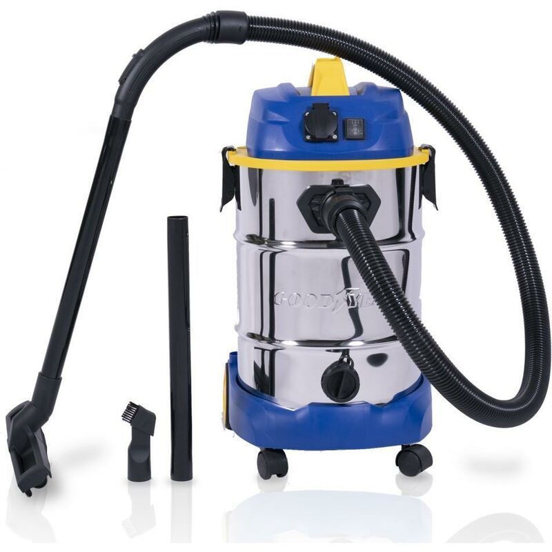 foto del prodotto goodyear aspiratore aspirapolvere aspiraliquidi bidone aspiratutto 30l gy16vc