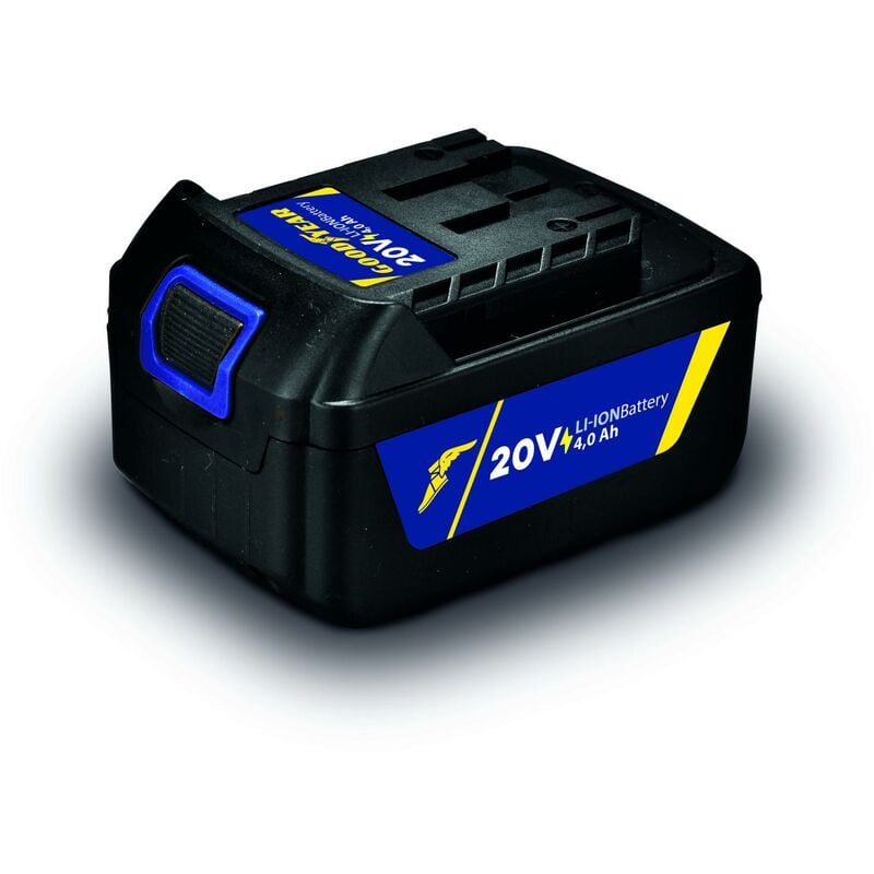 foto del prodotto goodyear batteria a litio 20 v 4 ah per smerigliatrice gy5020ag gy4020lpb