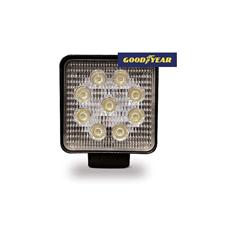 foto del prodotto goodyear faro de lavoro 9 led 2150 lm 10 80v 27w square 60 