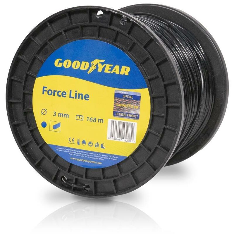 foto del prodotto goodyear filo decespugliatore tondo 3 mm 168 metri gy30168fn