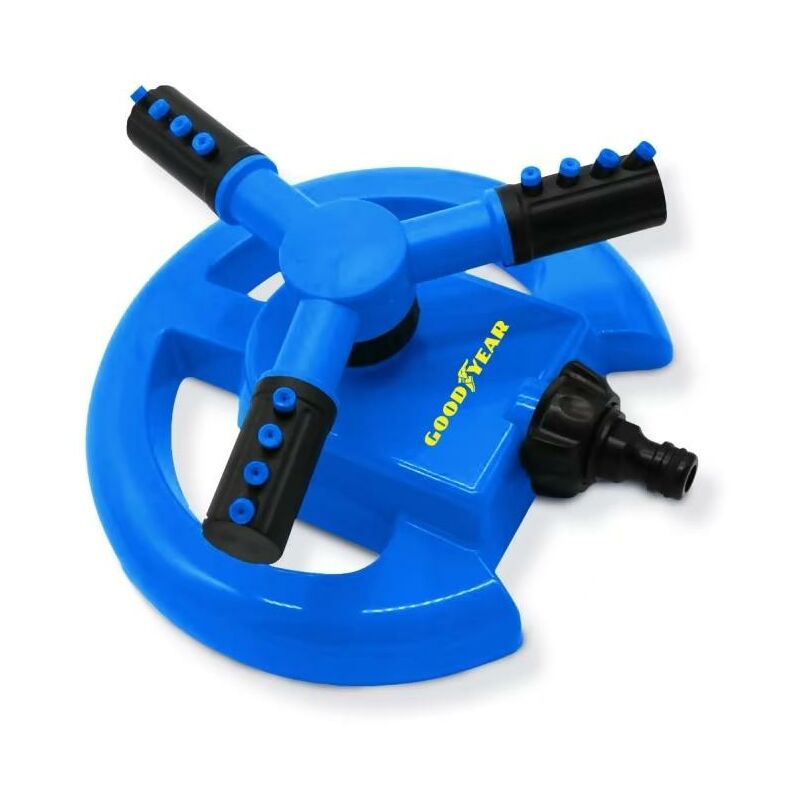 foto del prodotto goodyear irrigatore da giardino 3 braccia raggio d azione fino a 13,5 m gy10053