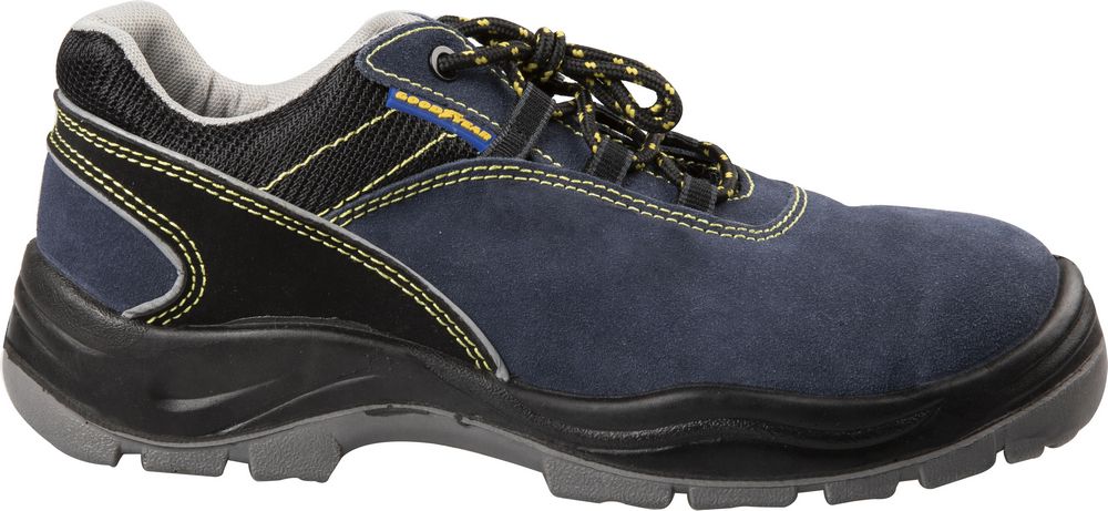 foto del prodotto goodyear scarpe antinfortunistiche con metallo s1p in pelle scamosciata colore blu e nero taglia 44