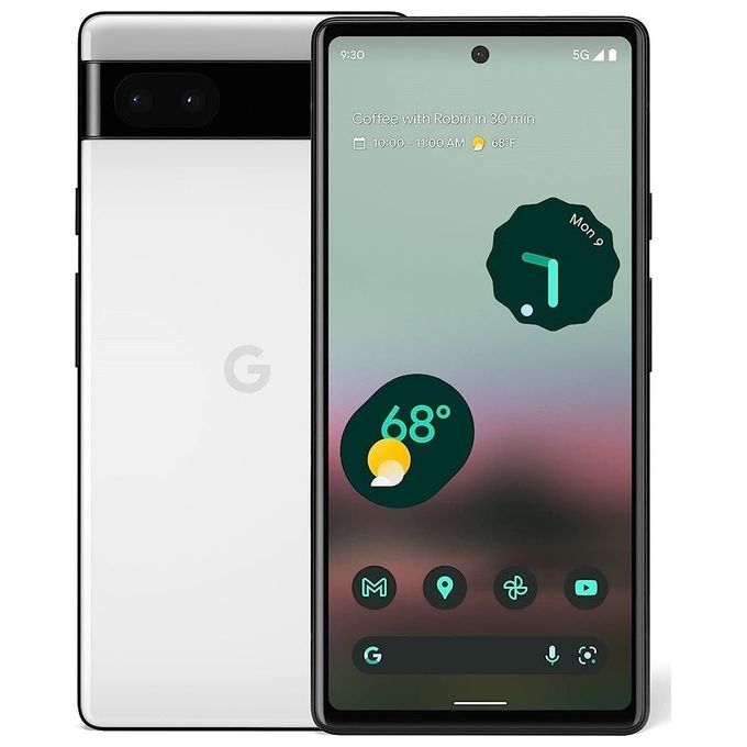 foto del prodotto google pixel 6a 5g 6gb 128gb 6.1 oled chalk