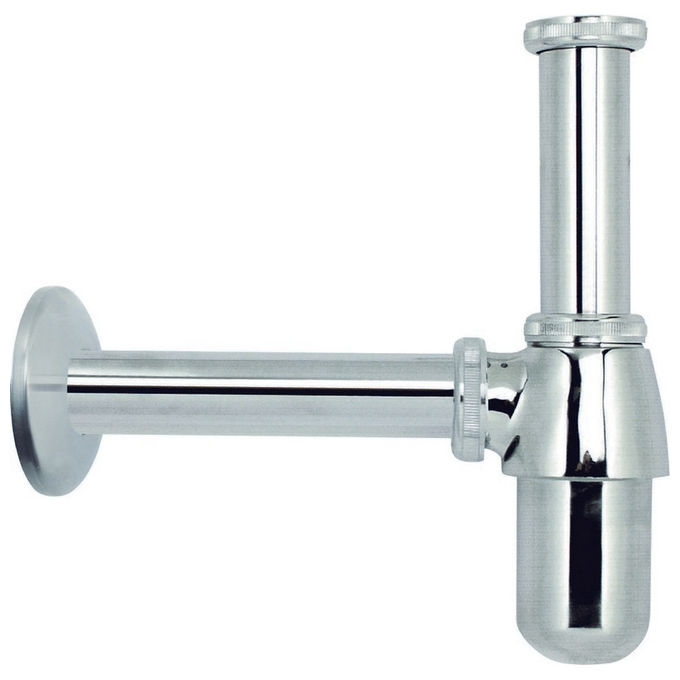 foto del prodotto goplast sifone lavelli bottiglia 1 via ottone cromato