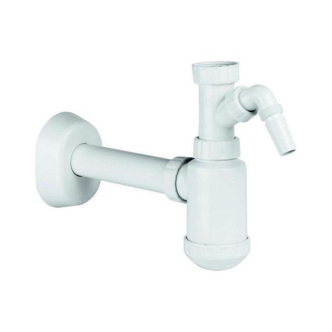 foto del prodotto goplast sifone lavelli bottiglia 1 via pp bianco