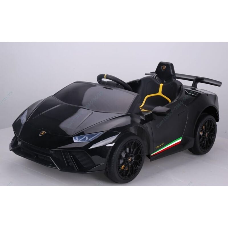 foto del prodotto goplus auto elettrica per bambini 12v, auto cavalcabile, 3 velocit , suono del motore, telecomando, avvio morbido, musica, clacson, usb, cintura di