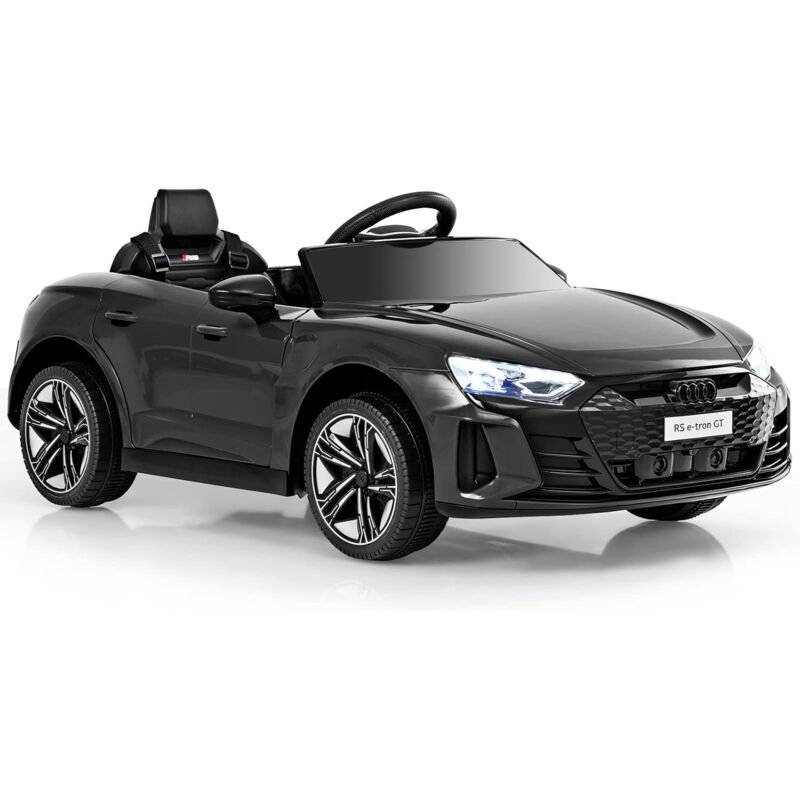 foto del prodotto goplus auto elettrica per bambini, auto per bambini con telecomando 2.4g, mp3, usb, musica e fari a led, veicolo con 2 porte, per bambini da 3 a 8