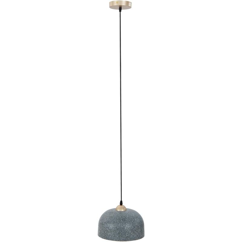 foto del prodotto goplus lampada a sospensione con paralume, lampadario a soffitto con cavo a sospensione regolabile, presa e27, illuminazione a sospensione moderna,