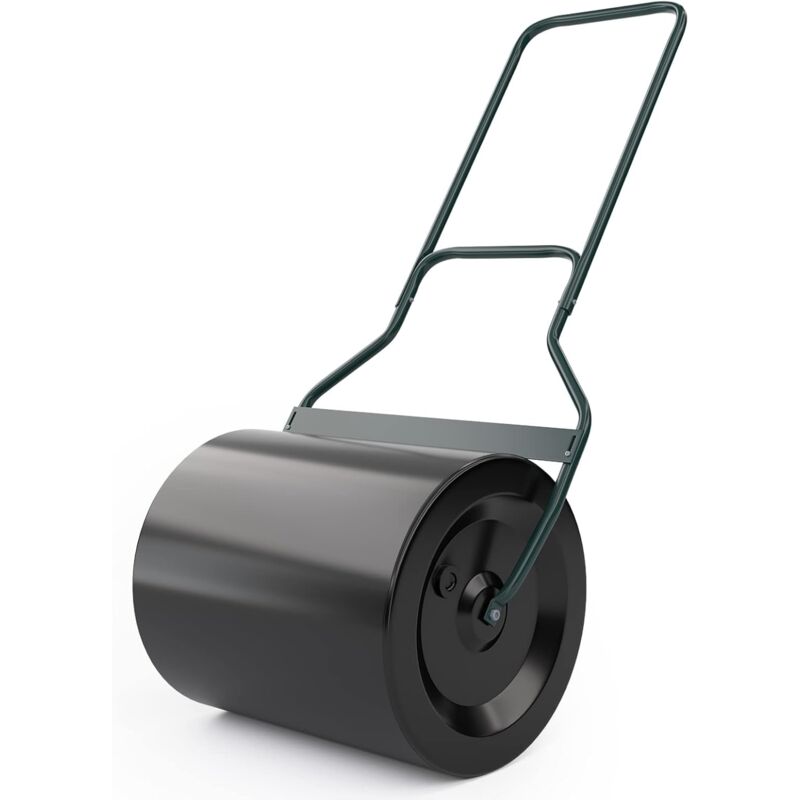 foto del prodotto goplus rullo da giardino 40cm, ad alta capacit da 60 l, compattatore di prato a rullo con impugnatura ergonomica a forma di u, pu essere riempita