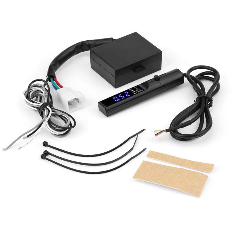foto del prodotto gorgeri 12v dispositivo timer turbo universale per auto con display led digitale e tempo di parcheggio ritardato zoternen