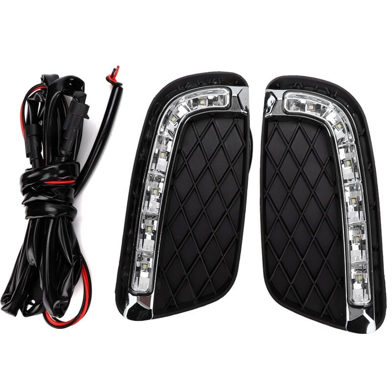 foto del prodotto gotrays 1 paio di luci di marcia diurna a led drl, indicatori di direzione adatti per mercedes benz smart 08 11