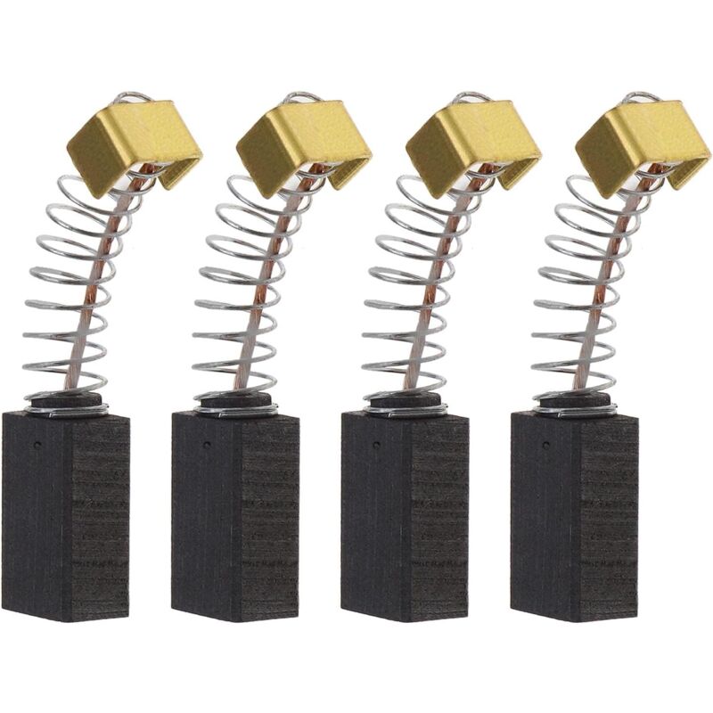 foto del prodotto gotrays 100 paia di spazzole di carbone di ricambio per motore con arresto automatico 5x8x12 mm compatibili con kress hm 10 em hm 22 2 em sblr 2117