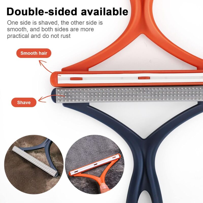 foto del prodotto gotrays 2 pezzi di rimozione pelucchi, spazzola manuale riutilizzabile per la rimozione dei pelucchi per riparare cappotti e tessuti, tappeti,