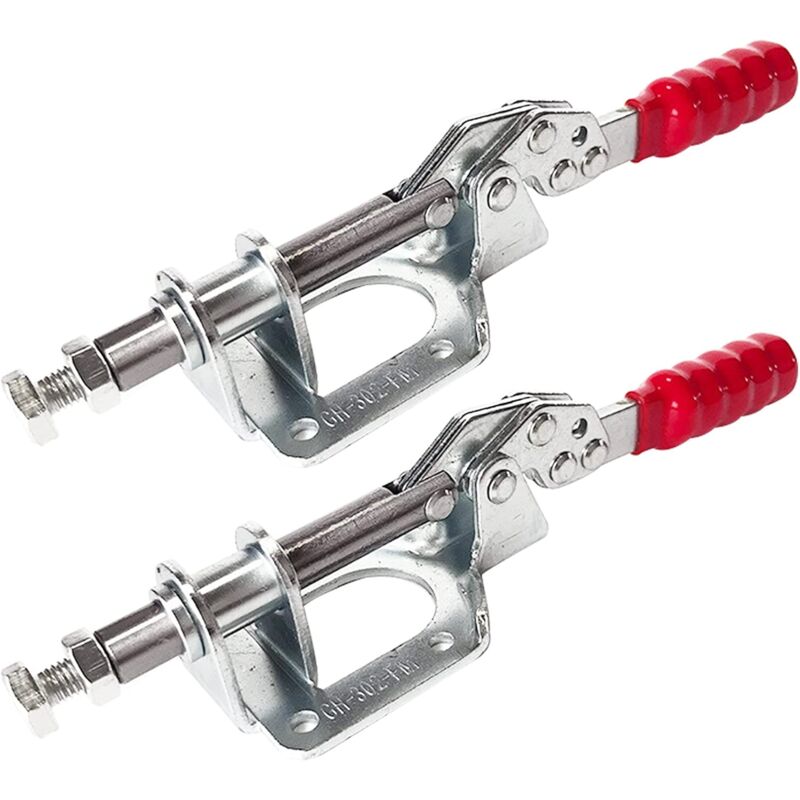 foto del prodotto gotrays 2 x utensili manuali a spinta e trazione ad azione fissa utensile a cerniera leva orizzontale a serraggio rapido leva a serraggio rapido