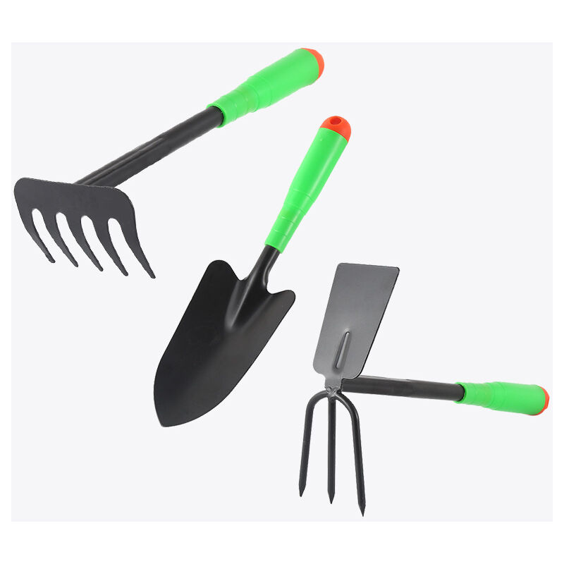 foto del prodotto gotrays 3 pezzi di attrezzi da giardino, set di attrezzi da giardinaggio, attrezzi per bonsai, mini attrezzi da giardinaggio per vasi da giardino,