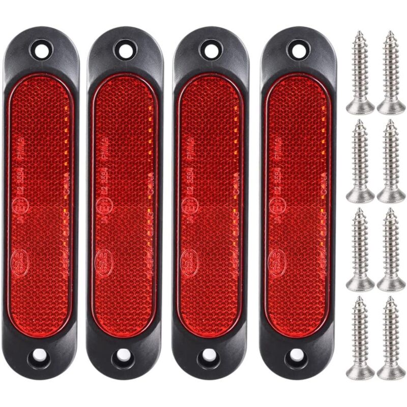 foto del prodotto gotrays 4 pezzi 12v 24v anteriore 27 led rimorchio marcatore, posteriore led rimorchio parcheggio frecce per camion autobus barca camper camion suv