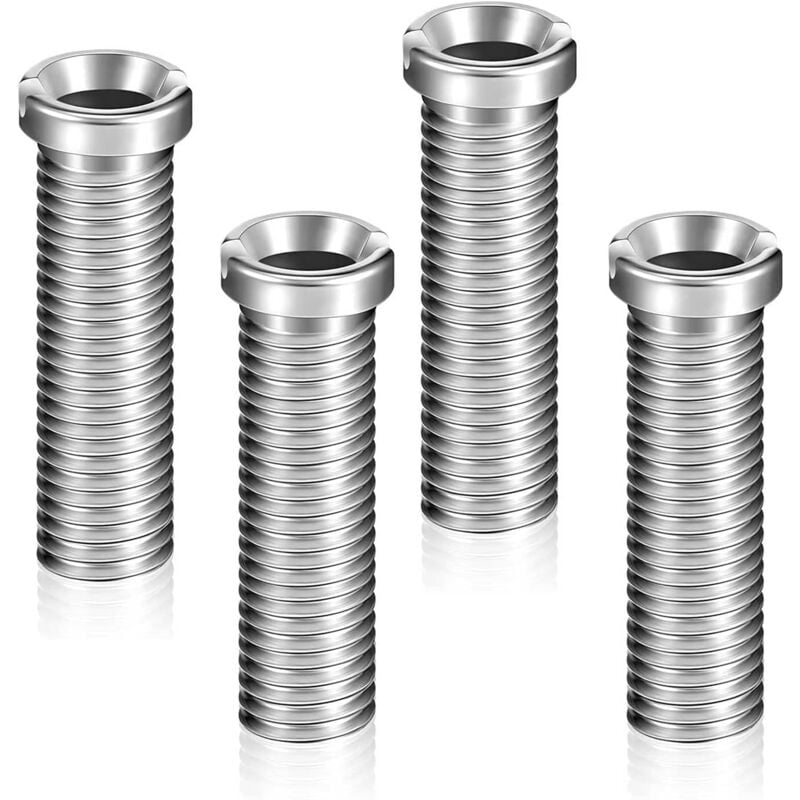 foto del prodotto gotrays 4 pezzi viti per cestello lavello filtri per lavello in acciaio inox facili da installare 45mmm12 vite cava tappo di fissaggio filtro per