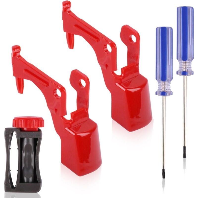 foto del prodotto gotrays 5 pezzi trigger switch v11 v10 pulsante on off controllo clip compatibile con dyson v15 v6 v8 v7 v10 v11 2 cacciaviti 