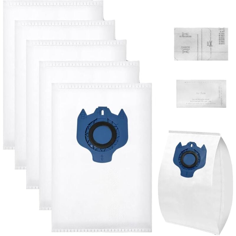 foto del prodotto gotrays 7 pezzi sacchetti per la polvere con filtro per miele, sacchetti per aspirapolvere per miele gn, classic c1, complete c1, complete c2,