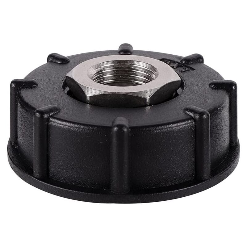 foto del prodotto gotrays adattatore per serbatoio dell acqua ibc s60x6 filettatura grossa con raccordo per tubo flessibile, raccordi per beccuccio valvola in