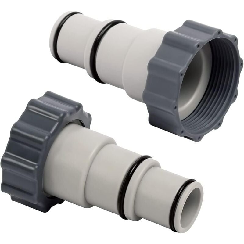 foto del prodotto gotrays adattatore per tubo flessibile per piscina, adattatore per piscina 2 pezzi con tubo flessibile filettato femmina
