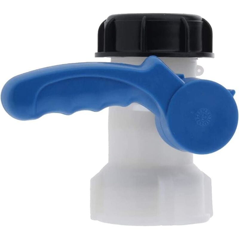 foto del prodotto gotrays - adattatore universale ibc, adattatore valvola di intercettazione ibc, valvola di scarico universale ibc, adattatore valvola a farfalla, per