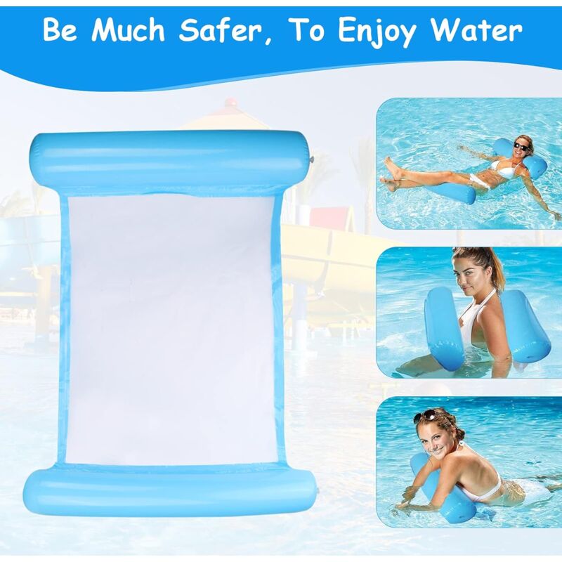 foto del prodotto gotrays amaca galleggiante multiuso, amaca galleggiante gonfiabile 4 in 1, amaca galleggiante reclinabile, amaca acquatica, amaca galleggiante