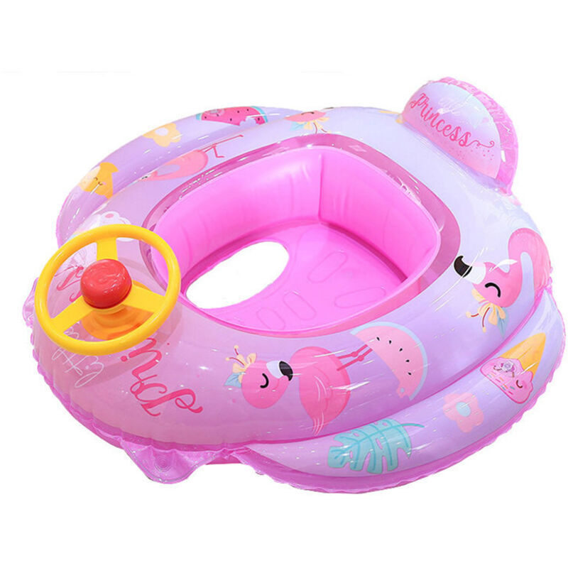 foto del prodotto gotrays anello galleggiante per piscina per bambini, giocattoli estivi gonfiabili per bambini e bambine, anello da nuoto con cartoni animati per