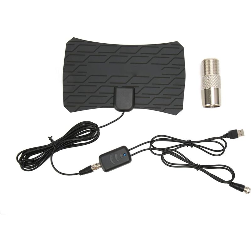 foto del prodotto gotrays antenna tv digitale hd da 300 miglia per interni esterni. supporta stick 4k 1080p e tutti i televisori pi vecchi. nero 