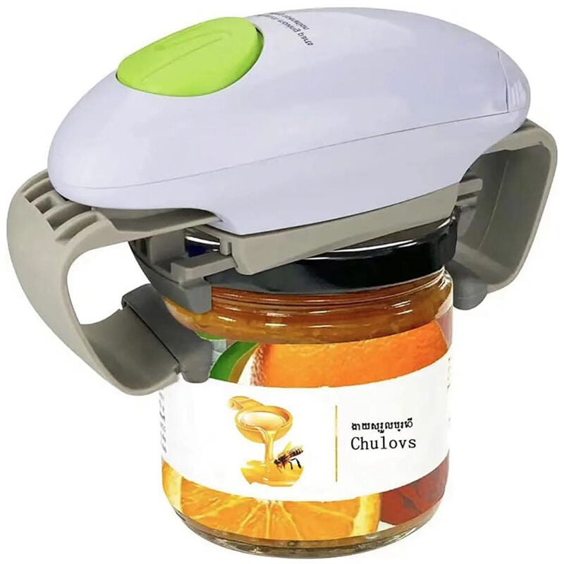 foto del prodotto gotrays apriscatole automatico one touch, apri barattoli e contenitori multifunzione batterie non incluse 