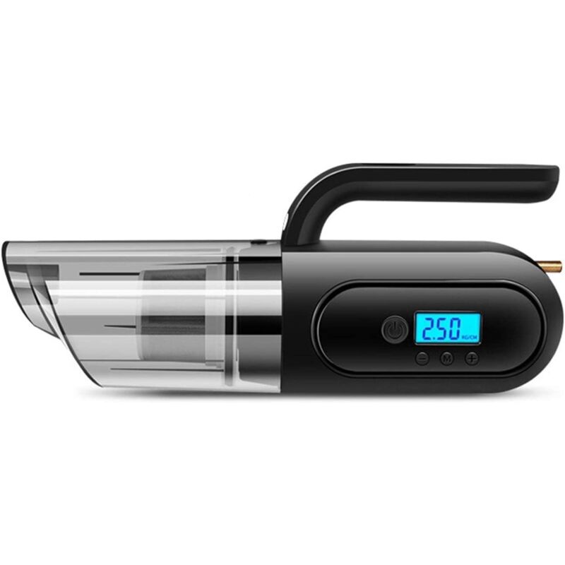 foto del prodotto gotrays aspirapolvere portatile multifunzione per auto 4 in 1 aspirapolvere portatile per auto pompa dell aria aspirapolvere per auto nero