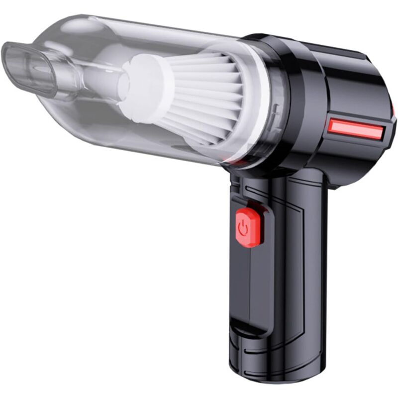 foto del prodotto gotrays aspirapolvere portatile senza fili 4 in 1, mini aspirapolvere portatile per auto, gonfiatore di polvere d aria, per casa, ufficio e auto