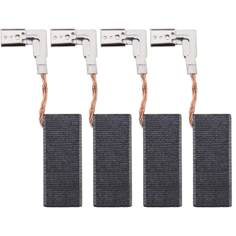 foto del prodotto gotrays be in your mind 100 paia spazzole di carbone per martelli rotativi compatibili per gbh 2 28 dv gbh 3 28 dfr gbh 2 28 dfv, 19x8x5mm