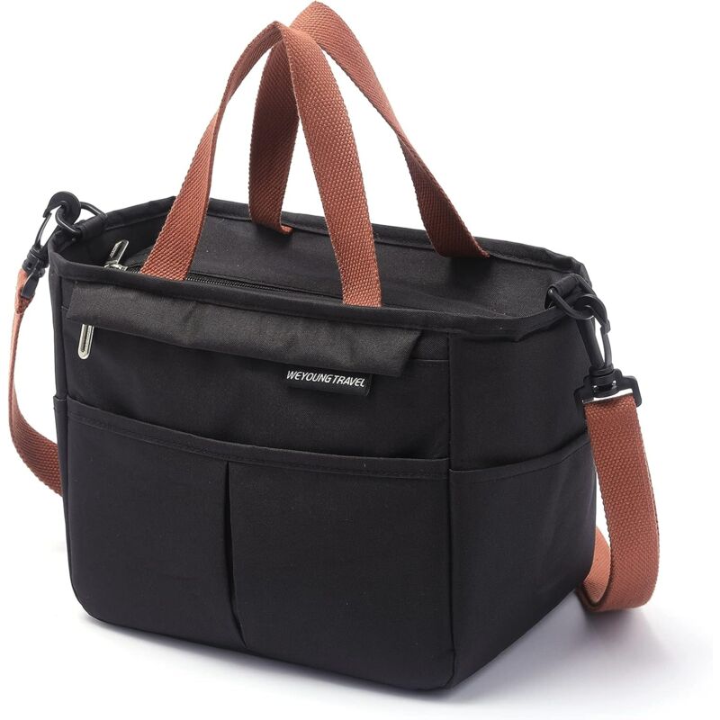 foto del prodotto gotrays borsa per il pranzo, borsa per il pranzo isolata, mini borsa per il pranzo isolata e a prova di perdite, borsa per il pranzo isolata