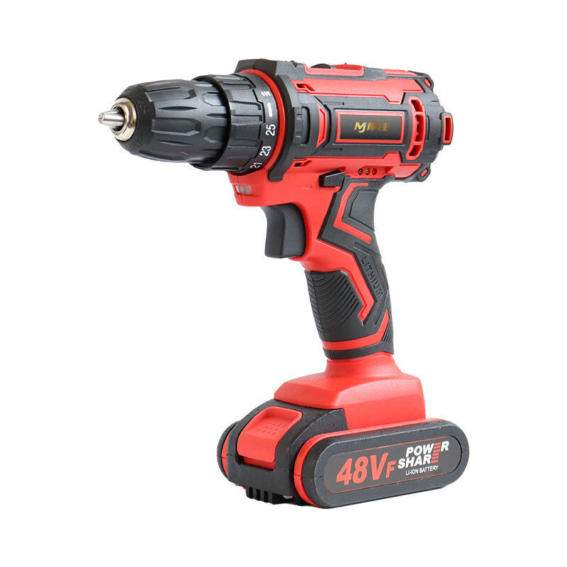 foto del prodotto gotrays cacciavite elettrico ricaricabile senza fili 48v 28nm funzione trapano a percussione rosso