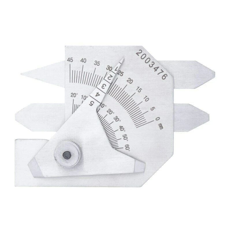 foto del prodotto gotrays calibro di saldatura righello di ispezione della saldatura strumento di misurazione dell angolo della scala sensore del tubo calibro 1 pz
