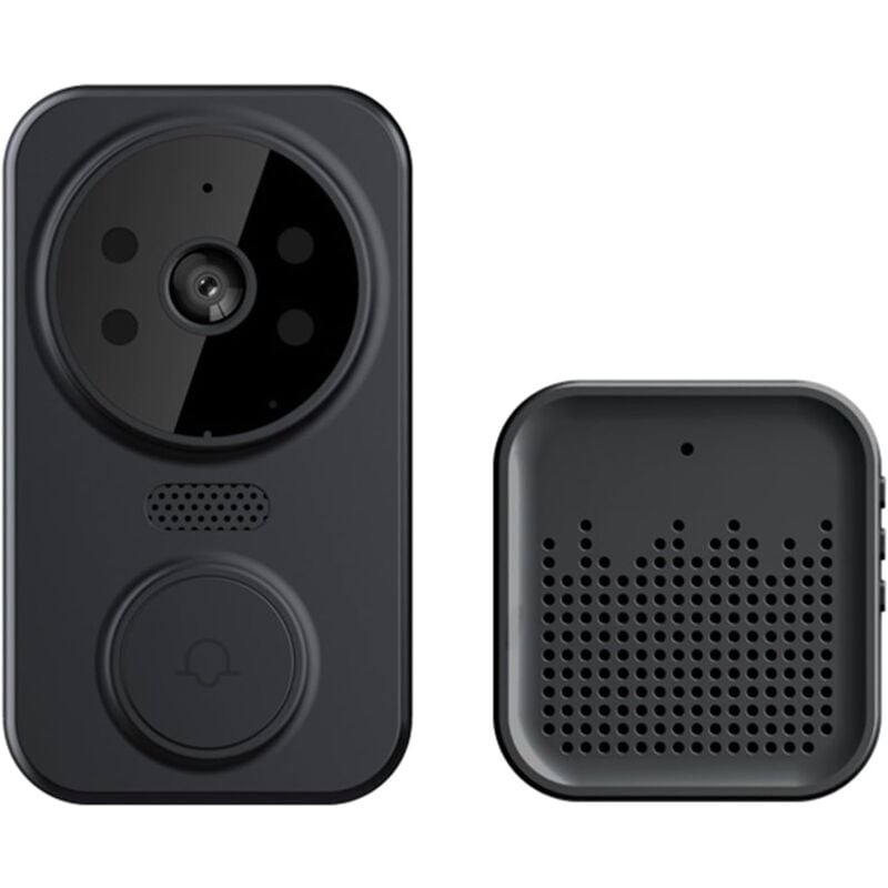 foto del prodotto gotrays campanello video intelligente, campanello visivo remoto wireless, campanello interfono con telecamera wifi, campanello di sicurezza con