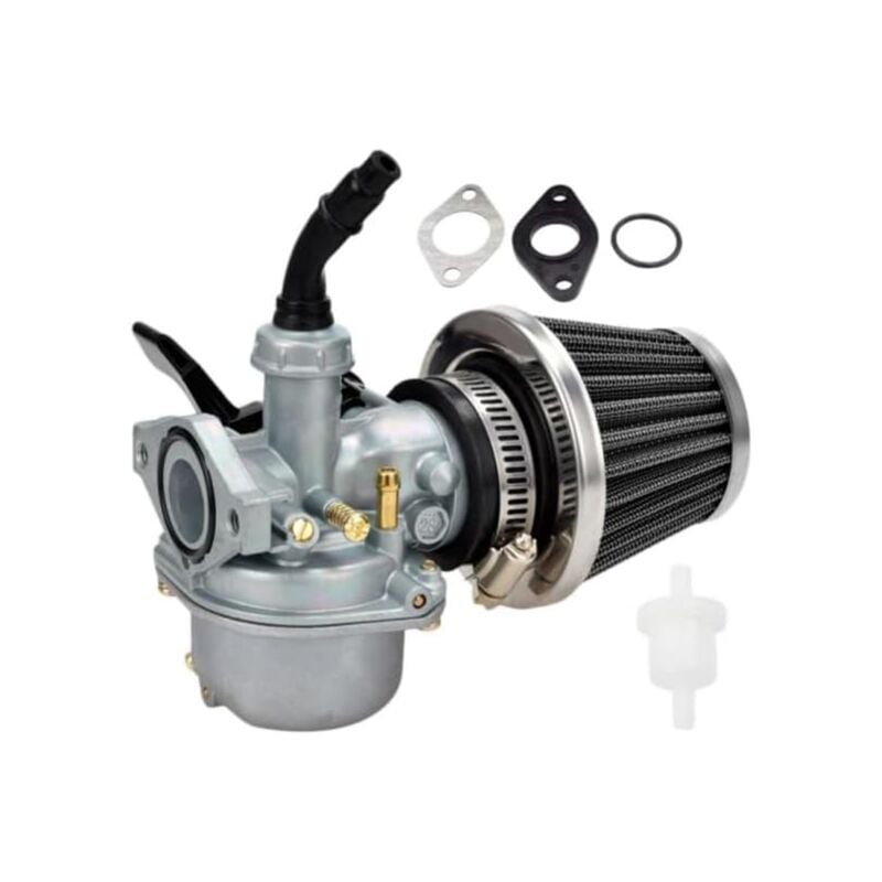 foto del prodotto gotrays carburatore da 19 mm filtro aria per mini motore atv quad 50 70 90 110 125 cc