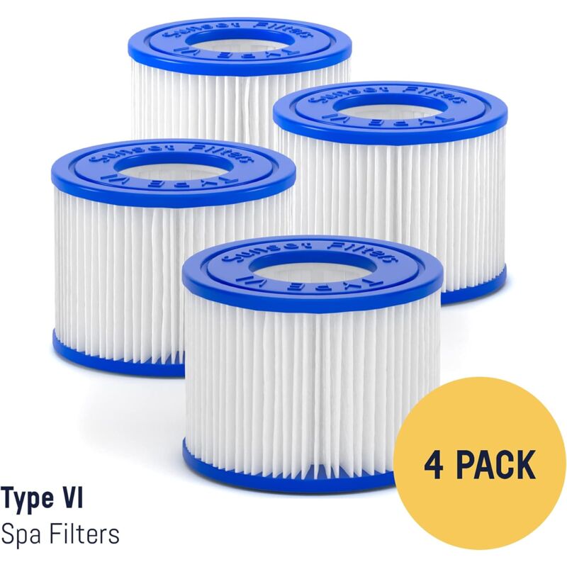 foto del prodotto gotrays cartuccia di ricambio per filtro per vasca idromassaggio e spa per filtri coleman saluspa, filtro bestway, lay z spa, intex, sostituzione