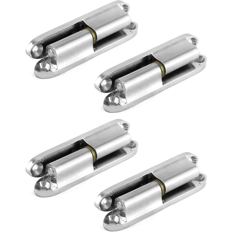 foto del prodotto gotrays cerniere per ristrutturazione in 2 pezzi 14x80mm cerniera per porta della camera da letto in lega di zinco cromata cerniera a vite per